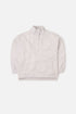 The Heather Grey Extreme Oversized Mock Neck